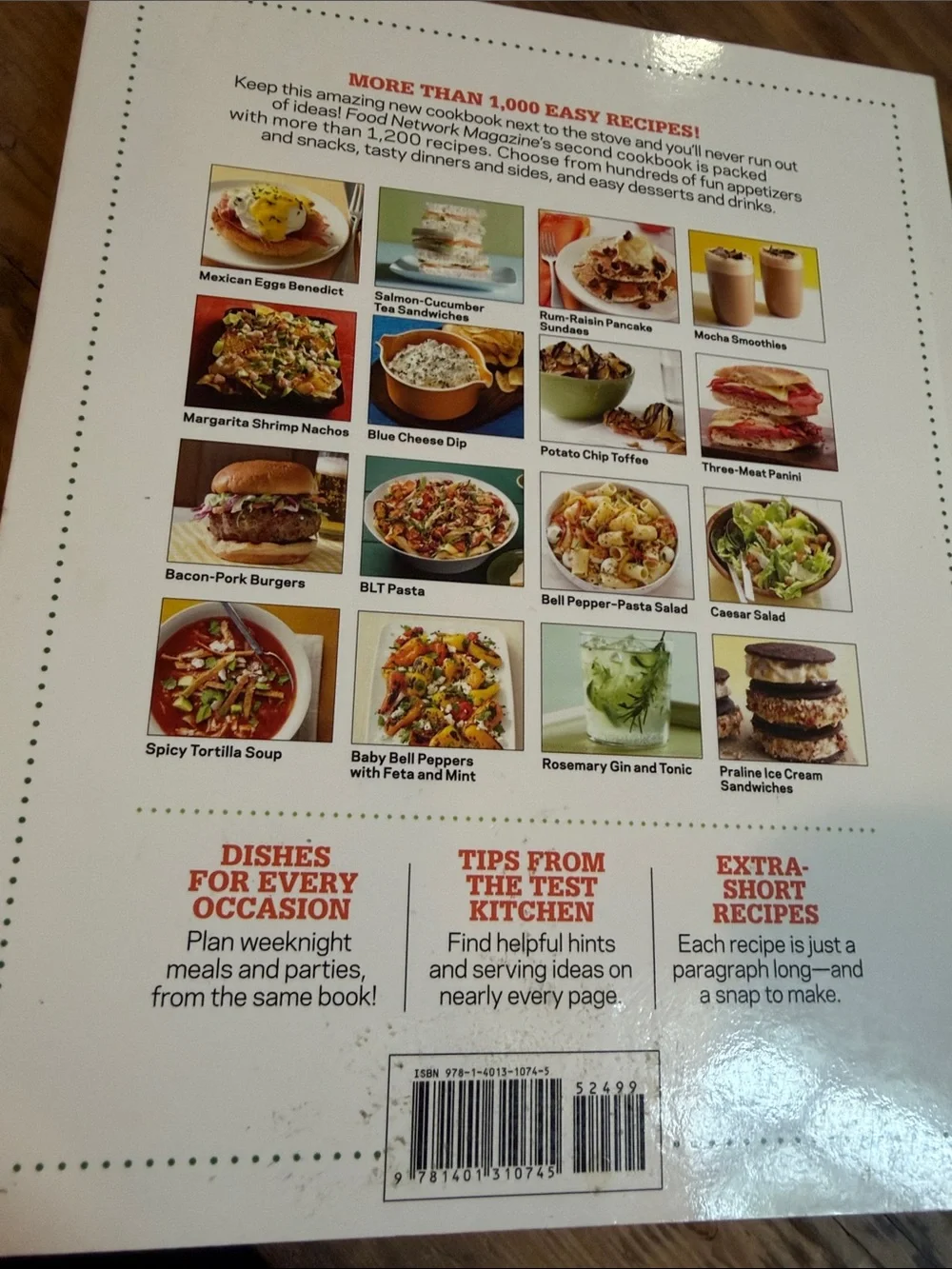 Food Network 1,000 Easy Recipes Softcover Cookbook - Picture 2 of 6